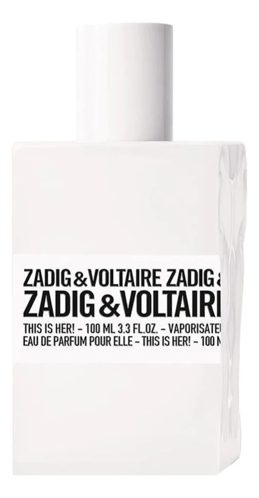 Zadig & Voltaire This Is Her, парфюмерная вода, 100 мл