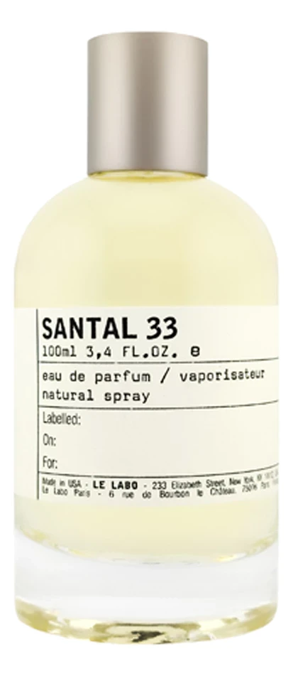 Le Labo Santal 33 100 мл, парфюмерная вода