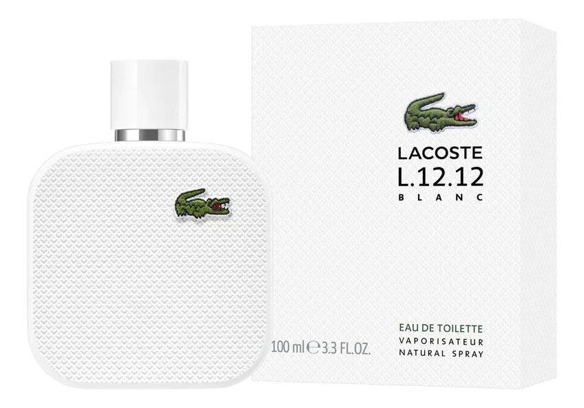 Lacoste L. 12. 12 Blanc, туалетная вода, 100 мл
